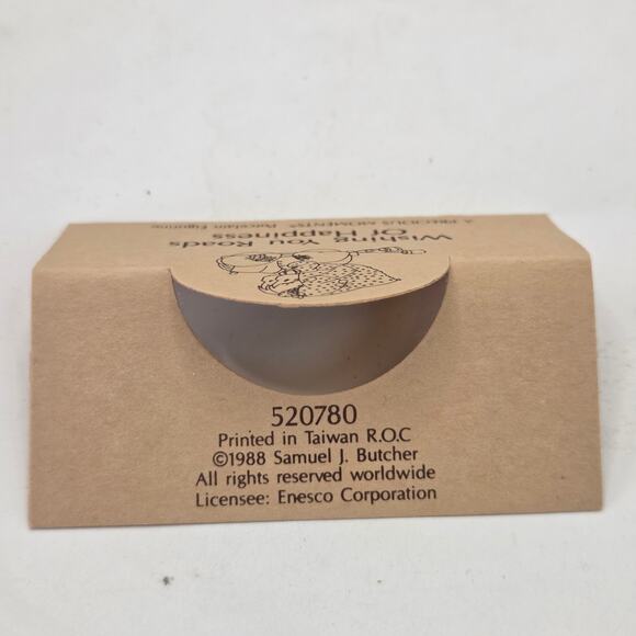 Precious Moments 520780 Wedding Couple Car “Wishing You Roads of Happiness” 1988 - Picture 11 of 16